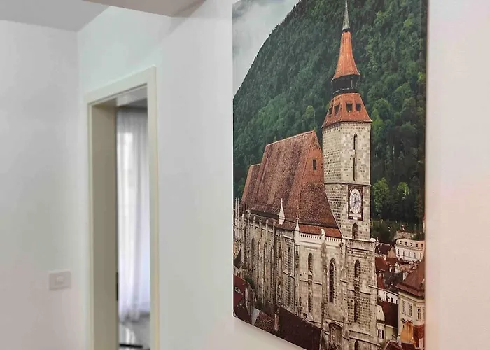 Quiet Deluxe Coresi - Free Parking Appartement